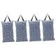 TOYANDONA 4pcs Wet Diaper Bag Wet Bag for Diapers Newborn Diaper Baby Diapers Storage Bags Hanging Storage Bags Diaper Bags Pump Bag Baby Bag Organizer Gym Container Pul Man Portable
