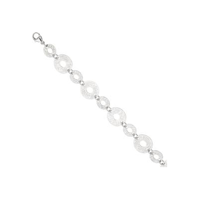Silberarmband JOBO, silber (silber 925), Armbänder, Damen, Silber 925 (Sterlingsilber), 925 Silber 20 cm Image