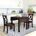 Gracie Oaks Wissal Rectangular Dining Set Wood in Brown | Wayfair B0DFFCE52FA34176A8876E950151A295