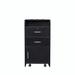 Ebern Designs Evett 3 Compartment Makeup Organizer in Black/Gray | 31.1 H x 16.93 W x 13.78 D in | Wayfair 24E3294986E649869DEDCFA097FE0B94