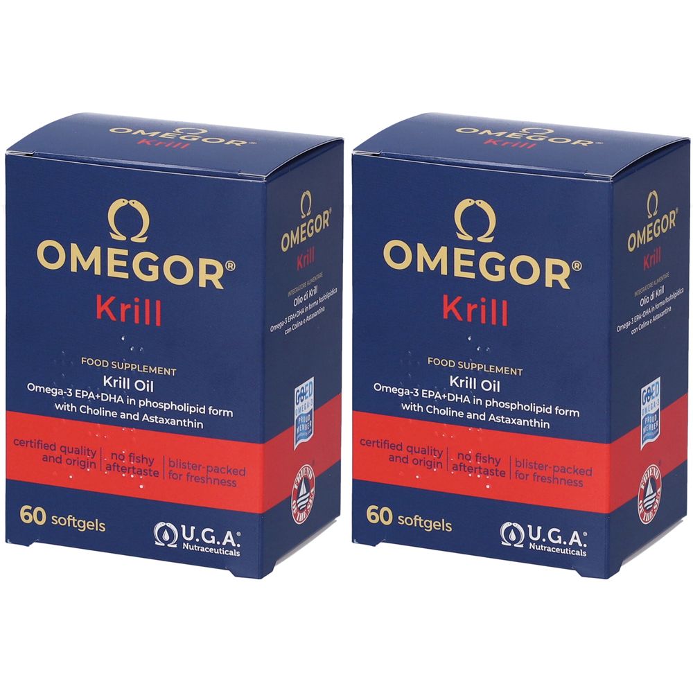 OMEGOR® Krill Set da 2 2x49,5 g Capsule morbide