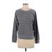 Monrow Sweatshirt: Gray Polka Dots Tops - Women's Size Small