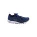 Saucony Sneakers: Athletic Platform Activewear Blue Color Block Shoes - Women's Size 11 - Almond Toe