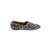 Lucky Brand Flats: Gray Snake Print Shoes - Women's Size 7