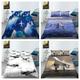 Duvet Cover Aircraft Home Textiles 3D Printing Quilt Cover Queen Size Bedding Children Man Woman Soft Bedding Set