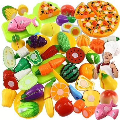 Fun Cutting Food, Fruit And Vegetable Toys, Preten...