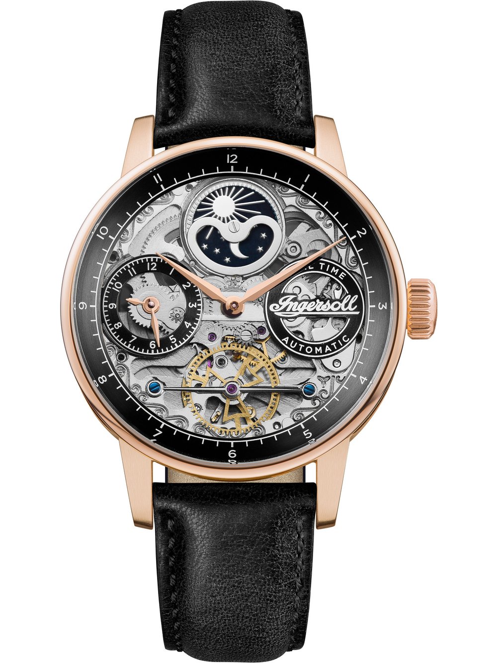 Ingersoll Armbanduhr Herren schwarz, ONE SIZE Image