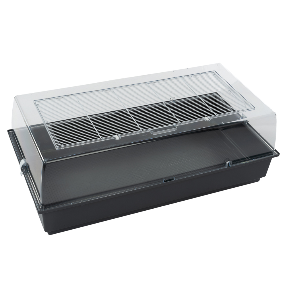 Gabbia per piccoli animali TIAKI Panorama XXL - XXL: L 99 x P 51,5 x H 36 cm