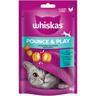 Whiskas Pounce & Play Snack per gatto - Set %: 8 x 45 g Pollo