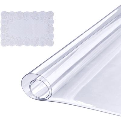 Mophorn - vevor Tischfolie Tischschutz Transparent 1,5 mm Dicke, Tischschutz-Folie pvc 457 x 925,4