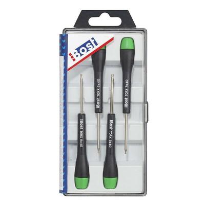 Bost - Schraubendreherkoffer Expert micro - 4 Stück torx : T6 - T7 - T8 - T9 - 648910 Image