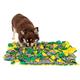 Lionto - Schnüffelteppich für Hunde Suchteppich Trainingsmatte (s) 50 x 34 cm gelb-grün - grün