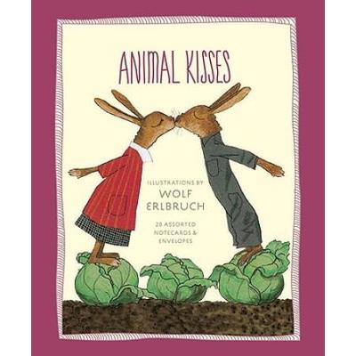 Animal Kisses Notecards