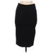 Elizabeth and James Casual Skirt: Black Solid Bottoms - Women's Size 6