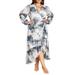 Rylie Long Sleeve Faux Wrap Maxi Dress