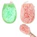 2pcs Bath Sponge Sponge Loofah Body Scrubber Shower Bubble Clean Loofah Sponge Shower for men Womenstyle:style1;