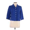 Coldwater Creek Jacket: Blue Jackets & Outerwear - Women's Size 6 Petite