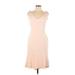 Carolina Herrera for Saks Fifth Avenue Cocktail Dress - Slip dress: Ivory Dresses - Women's Size 10