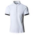 Homme Chemise de tennis POLO Casual du quotidien Col Mao Manche Courte simple Couleur unie Bouton devant Standard Noir Blanche Rose Claire Rouge bleu marine Bleu Chemise de tennis