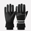 Gants de ski pour Homme Femme Antidérapant Ecran tactile Chaud Polyester Doigt complet Gant Sports de neige pour temps froid Hiver Ski Sports de neige Snowboard