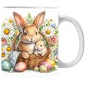 tasses à café de Pâques, verres de grande capacité sur le thème du lapin, tasses en céramique de lapin de haute qualité, tasses de lapin anime au design époustouflant, tasse à café de lapin, un cadeau