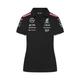 "Polo de l'équipe Mercedes AMG Petronas F1 2024 - Noir - Femme - Homme Taille: M"
