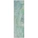 Addison Rugs Chantille ACN511 Teal 2 3 x 7 6 Indoor Outdoor Runner Rug Easy Clean Machine Washable Non Shedding Entryway Hallway Living Room Dining Room Kitchen Patio Rug