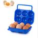 Hxoliqit Handle Eggs Box Holder Plastic Portable Storage 6 Container Egg Case Folding Kitchenï¼ŒDining & Bar Kitchen Storage Kitchen Organization And Storage Kitchen Utensils Kitchen Gadgets