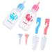 Pet Feeding Device 2 Pcs Supplies Kitten Nursing Bottles Pacifiers Baby Puppies Newborn Silica Gel