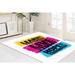 Learn From Yesterday Rug LÄ±ve For Today Hope For Tomorrow Rug Quote Rug Large Rug Colorful Rug Personalized Rug Anti-Slip Carpet 5.2 x7.5 - 160x230 cm