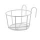 Hanging iron rail pot hanging rack flower garden fence hanging pot rack