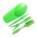 4Pcs Garden Planter Kit Sowing Shovel Scoop Bucket Bonsai Seedling Drilling Tool