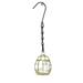 TOPRenddon Small Spring Hanging Bird Feeder Outdoor Birdcage Bird Feeder Spring Hanging Bird Feeder Garden Yard Feeder