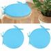 Pengzhipp Seat Cushions Round Garden Chair Pads Seat For Outdoor Bistros Stool Patio Dining Room Non-Slip Backing Home Textiles Blue