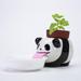 Peporon Self Watering Panda Planter Animal Planter Self watering planter pot Cute Mini Planter