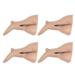4Pcs Halloween Costume Party Witch Nose Creative Dress Up Tools Pretend Props