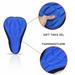 Walmeck Bike Seat Saddle Cover Bike Seat Pad Padded Breathable Saddle Cover Seat Cover 3d Saddle Seat Saddle Cover Bike Saddle Seat Soft Pad Seat Cushion Soft 3d Bike Saddle Dazzduo Seat Bike Cover