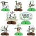 Duck Hunting Party Decorations 8PCS Lucky Duck Table Centerpieces Duck Honeycomb Centerpieces Lucky Duck Baby Shower Table Decor Mallard Duck Birthday Party Duck 1st Party Supplies