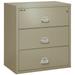 FireKing Pewter Fire Resistant File Cabinet - 3 Drawer Lateral 38 wide