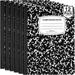 Composition Notebooks Wide Ruled Composition Notebook Black Marble Covers Composition Notebook 100 Sheets Bulk (12 Wide Ruled)