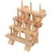 12 Wooden Sewing Thread Rack Thread Spool Organizer Wall Mount Sewing Thread Storage Rack Thread Organizer Foldable Thread Rack Beech Thread Stand Bamboo Embroidered Thread Machine