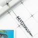 Yeahmol 10 Pcs Beadable Pens with Refill DIY Beaded Pen Crafting Ballpoint Pens for Kids Teacher Student Office School Supplies Gift Printed 32 Black Spots Y06M4V7G