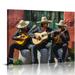 Nawypu Mexican Folk Music and Guitar Posters Room Aesthetics Canvas Prints Wall Art Eclectic Home Modern Artwork Living Room Bedroom Decor Gift