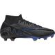 Nike Zoom Mercurial Superfly 9 Academy MG Soccer Cleats (Black/Blue M9.0/W10.5 D)