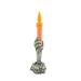 Fridja Halloween Decorations Lighting Skeleton Candles With Wooden Stakes Indoor And Outdoor Passage Retro Halloween Decoration