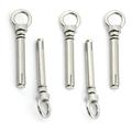 Anchor bolts Expansion Screw Bolts Anchor Bolt Hooks Hex Bolt Sleeve M8*60 M6*70/80MM 304 Stainless Steel Expansion Screw Bolt Eyebolt Expansion Screw for Home Outdoor Bolt Loop Swing Hook(5pcs)(Col
