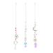 Fan Light Hanging Chain Window Decorate Ceiling Cute Pull Car Pendant Pendants 3 Pcs