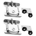 Bearings Sliding Door Wardrobe Pulley Wheel Sliding Cabinet Door Track Door Repair Kit Bathroom Door Pulley Door Roller