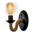 Night Stand Lamp Wall Light Sconce Lights Bedside Rope