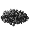 100 Pcs Fastener Clips for Car Push Type Rivet Automobile Accessories Interior Trim